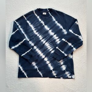 Tory Sport Tie-Dye Print Crew Neck‎ Sweatshirt Womens small pullover